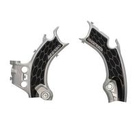 Acerbis 0024715 Honda CRF 450, Protecteur de cadre X-Grip Argent/Noir Argent/Noir