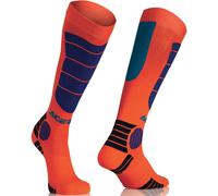 Acerbis MX Impact Chaussettes juniors, orange, Taille S/M
