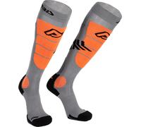 Acerbis MX Impact, chaussettes XXL Gris/Orange Gris/Orange