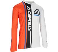Acerbis J-Track Connection, maillot XL Blanc/Orange/Noir Blanc/Orange/Noir
