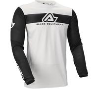 Acerbis MX J-Track Inc 2.0 Logo Maillot Motocross, Blanc, Taille M