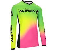 Acerbis MX J-Track Stabi Maillot de motocross, Multicolores, Taille XL