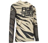 Acerbis MX J-Windy 4 Maillot de motocross, Sable/Noir, Taille M