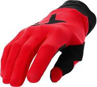 Acerbis MX Linear 2.0 Gants de motocross, Rouge/Noir, Taille L