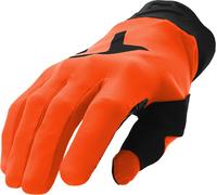 Acerbis MX Linear 2.0 Kid Kids Gants de motocross, Orange/Noir, Taille XL