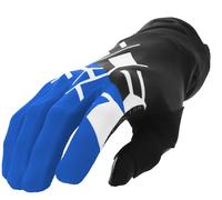 Acerbis MX Linear Gants de motocross, noir/bleu, Taille M