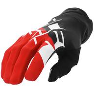 Acerbis MX Linear Gants de motocross, noir-rouge, taille S pour homme