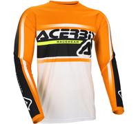 Acerbis Mx Linear Lugo Long Sleeve Jersey Orange M