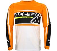Acerbis MX Linear S26, maillot jeune M Orange/Blanc/Noir Orange/Blanc/Noir