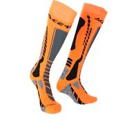 Acerbis Chaussettes Pro MX Noir/Orange XXL