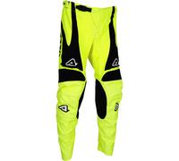 Acerbis MX-Track Askar Pantalon de motocross, jaune/noir, Taille 34