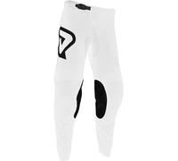 Acerbis MX-Track Inc Pantalon de motocross, Blanc/Noir, Taille 36