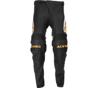 Acerbis MX Track, pantalon en textile 34 Noir/Blanc Noir/Blanc