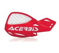Acerbis MX Uniko Vented Protecteurs de main, Rouge, Taille unique
