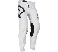 Acerbis MX Vented Pantalon de motocross, Blanc/Noir, Taille 34