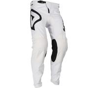 Acerbis MX Vented Pantalon de motocross, Blanc/Noir, Taille 38