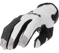 Acerbis MX X-P 2.0 Vented Gants de motocross, Noir/Blanc, Taille M