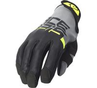 Acerbis Neoprene 3.0 Gants de moto, noir-jaune, taille 2XL pour homme