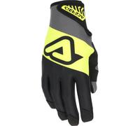Acerbis Neoprene 3.0, gants L Noir/Jaune Néon/Gris Noir/Jaune Néon/Gris