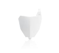 Plaque Avant De Numéro ACER RF Blanche Pour Honda CRF 300 RX 2019-2021
