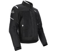 Acerbis On Road Ruby Blouson textile de moto, Noir/Blanc, Taille XXL