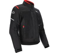 Acerbis On Road Ruby Blouson textile de moto, noir/rouge, Taille M