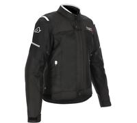 Acerbis Ruby, veste textile imperméable pour femmes XS Noir/Blanc Noir/Blanc