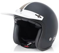 Acerbis Ottano Casque Jet, bleu/vert, Taille XS