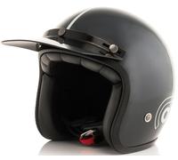 Acerbis Ottano Casque Jet, gris, Taille XS