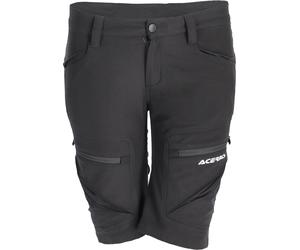 Acerbis Paddock, bermudas femmes L Noir Noir