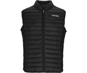 Acerbis Paddock gilet imperméable rembourré, noir, Taille XL
