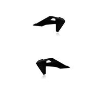 Acerbis Paire de fianchetti de radiateur pour Husqvarna 450 FC 4T 2019-2022 Noir