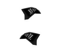 ACERBIS Paire De Fianchetti De Radiateur Noir Pour KTM 450 EXC 4T 2008-2011