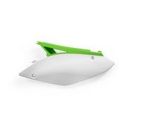 ACERBIS Paire De Côtés Arrière Vert Blanc Pour Kawasaki 250 KX F 2009-2012