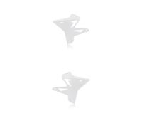 ACERBIS Paire De Côtés De Radiateur Blanc Pour Yamaha 125 YZ 2002-2014