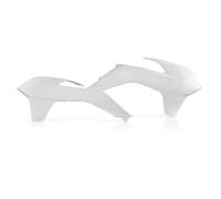 ACERBIS Paire De Fianchetti De Radiateur Blanc Pour KTM 350 EXC F 4T 2014-2016