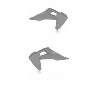 ACERBIS Paire De Fianchetti De Radiateur Gris Pour Husqvarna 250 TC 2019-2022