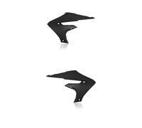 ACERBIS Paire de capots latéraux de radiateur pour Yamaha 450 YFM FX Wolverine Noir