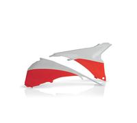 ACERBIS Paire De Flancs Arrière Orange Blanc Pour KTM 350 SX F 4T 2013-2015