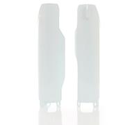 ACERBIS Paire Bottes Tige Fourche Blanc For Honda 125 Cr R 1995-2003