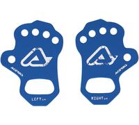 Acerbis Palmino Protège-paume, blanc-bleu, taille L XL pour homme