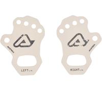 Acerbis Palmino Protège-paume, Blanc/Noir, Taille S/M