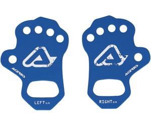 Acerbis Palmino Protège-paume, bleu/blanc, Taille S/M
