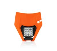 Acerbis Panneau Boîtier D'Éclairage Vsl Orange 2 KTM EXC 250 Tpi 2018 2019