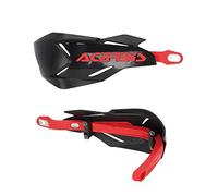 Acerbis X-Factory, protège-mains Noir/Rouge Noir/Rouge