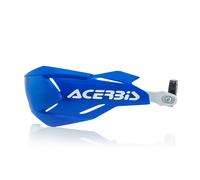Acerbis Protège-mains Mixte X-Factory – Bleu profond/blanc – Taille unique EU