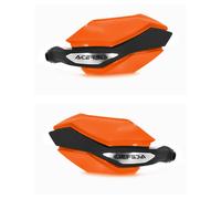 ACERBIS Protège-mains fermés orange/noir Argon pour HONDA