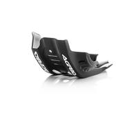 Acerbis 0021755 Husqvarna/KTM, plaque de dérapage Noir/Blanc Noir/Blanc