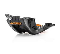 Acerbis 0023661 Husqvarna/KTM, plaque de dérapage Noir/Orange Noir/Orange