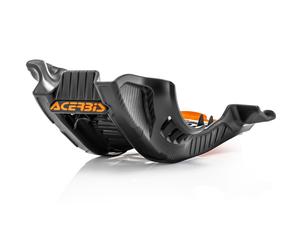 Acerbis Paramoteur Noir / Orange Gaz Ex 250 F 2021 2022 2023 0023661.313